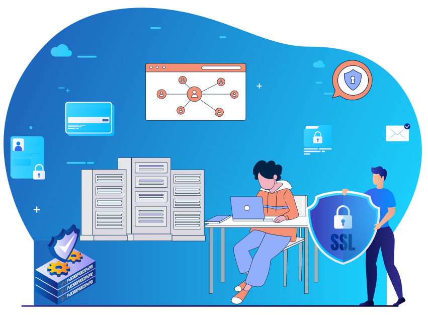 Illustration for Cybersecurity