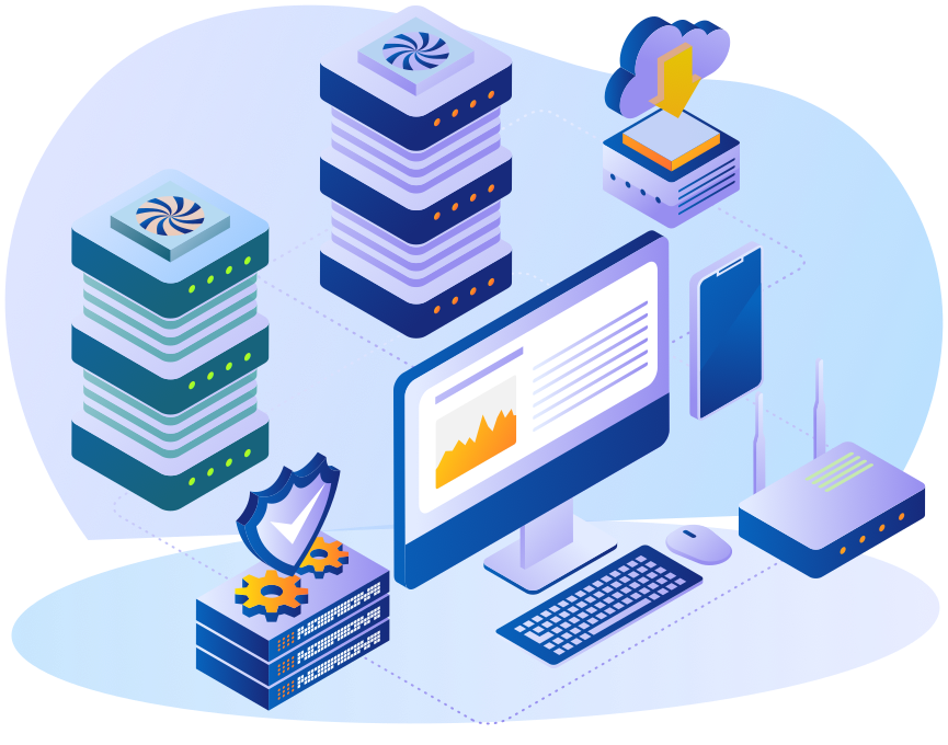 Illustration for Managed IT Services